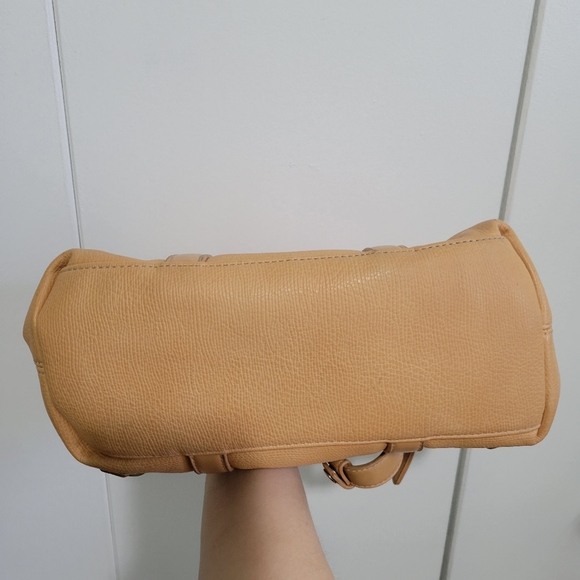 Vegan designer purse. Cool tan caramel colour. In excellent condition! - Picture 6 of 6